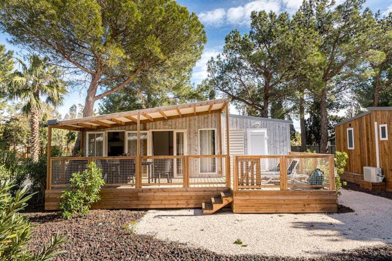Hotel Camping L'Oasis Et California Le Barcarès Exterior foto